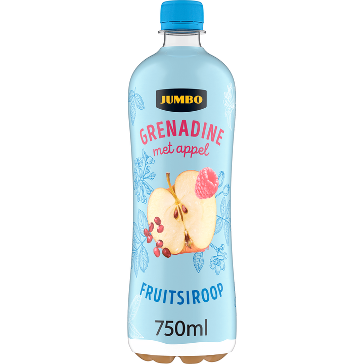 Fruitsiroop Grenadine met Appel 750ML