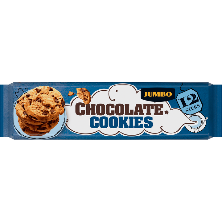 Chocolate Cookies met Stukjes Pure Chocolade