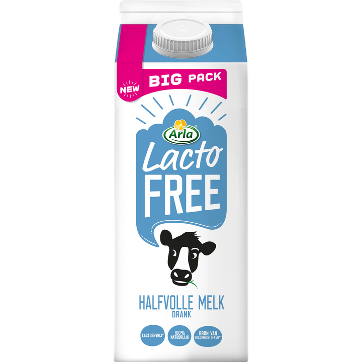 Lactofree halfvolle melk lactosevrij