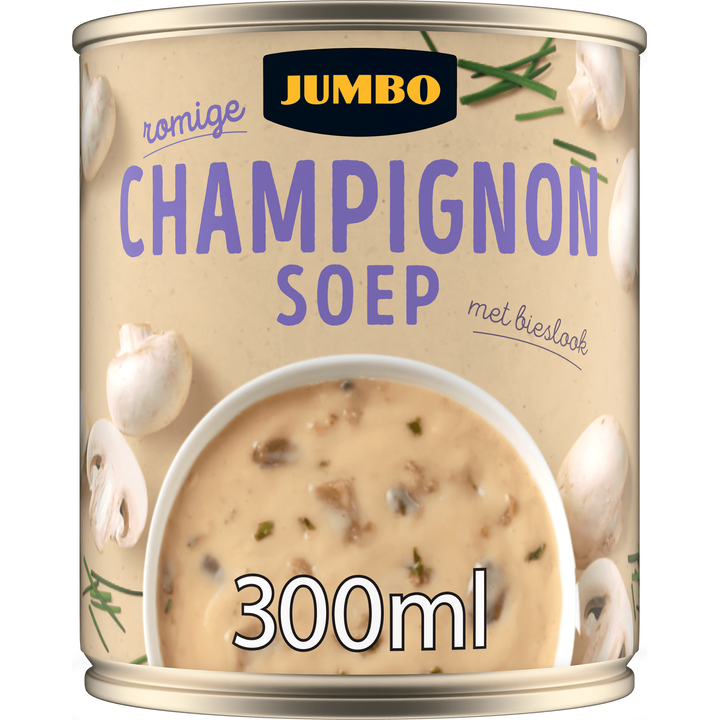 Romige Champignonsoep met Bieslook 300ML