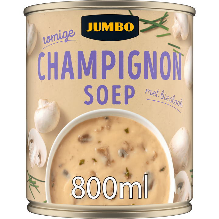 Champignonsoep met Bieslook 800ML