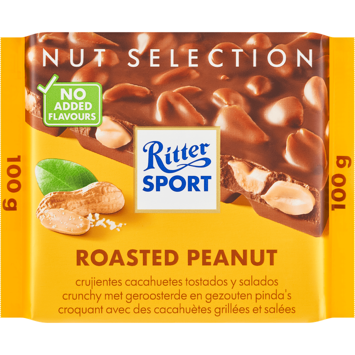 Roasted Peanut Crunchy met Geroosterde en Gezouten Pinda's