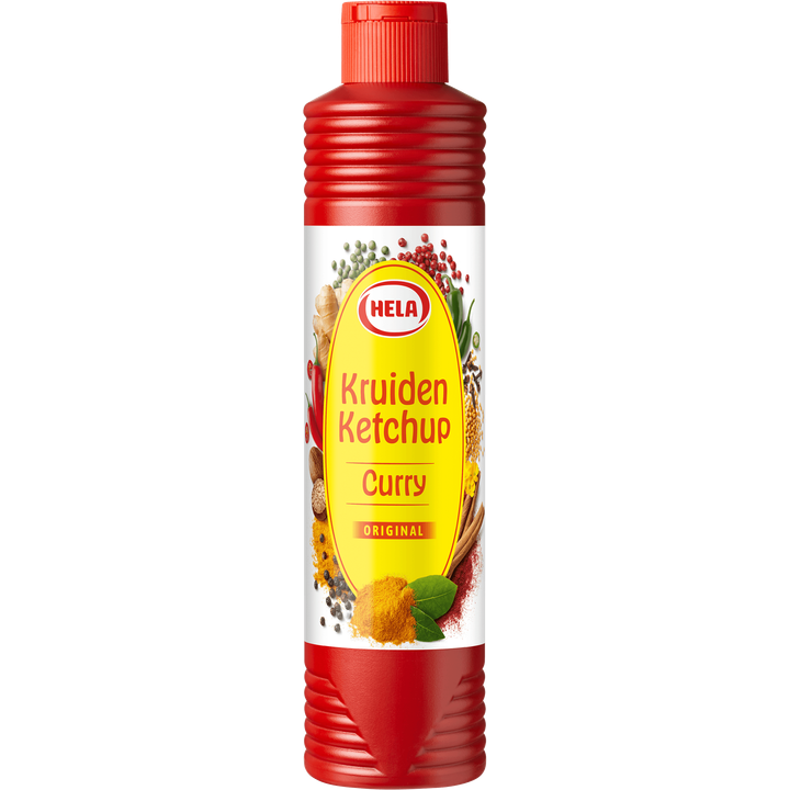 Hela Kruiden Ketchup Curry Original 800 ml