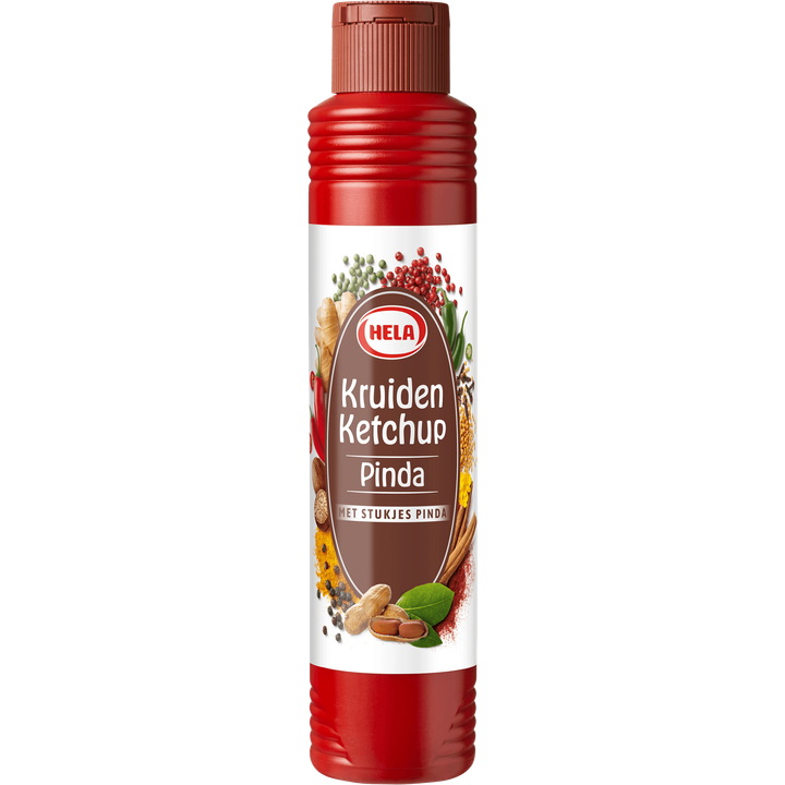 Hela Kruiden Ketchup Pinda 500 ml