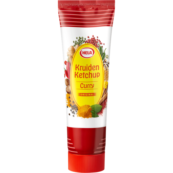 Hela Kruiden Ketchup Curry Original 150 ml