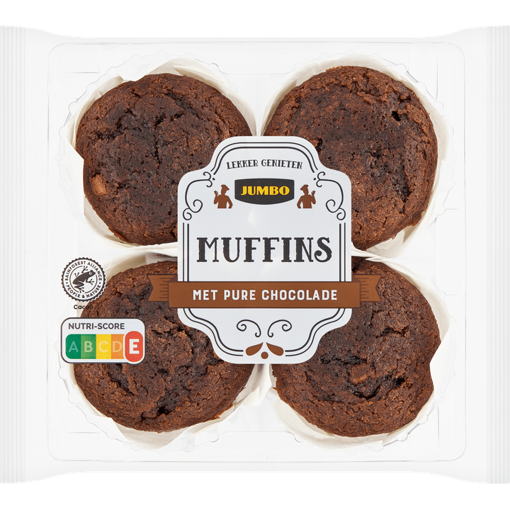 Muffins met Pure Chocolade