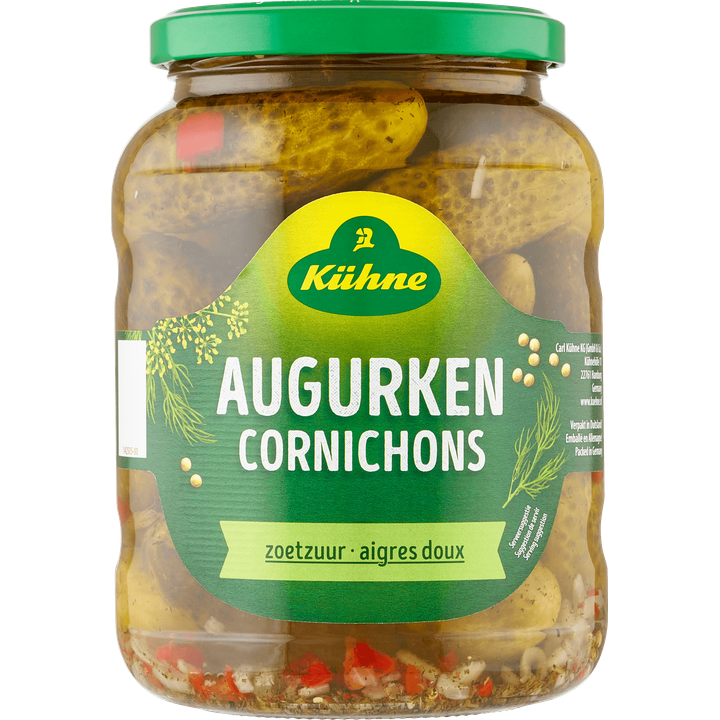 Kühne Augurken Zoetzuur 670 g