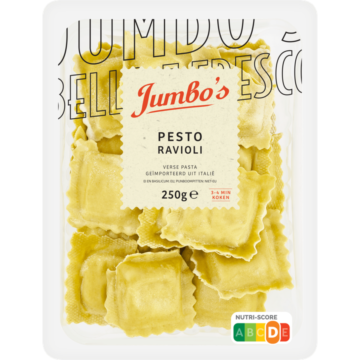 Ravioli met Pesto