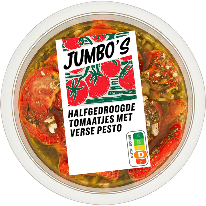 Halfgedroogde Tomaatjes met Verse Pesto