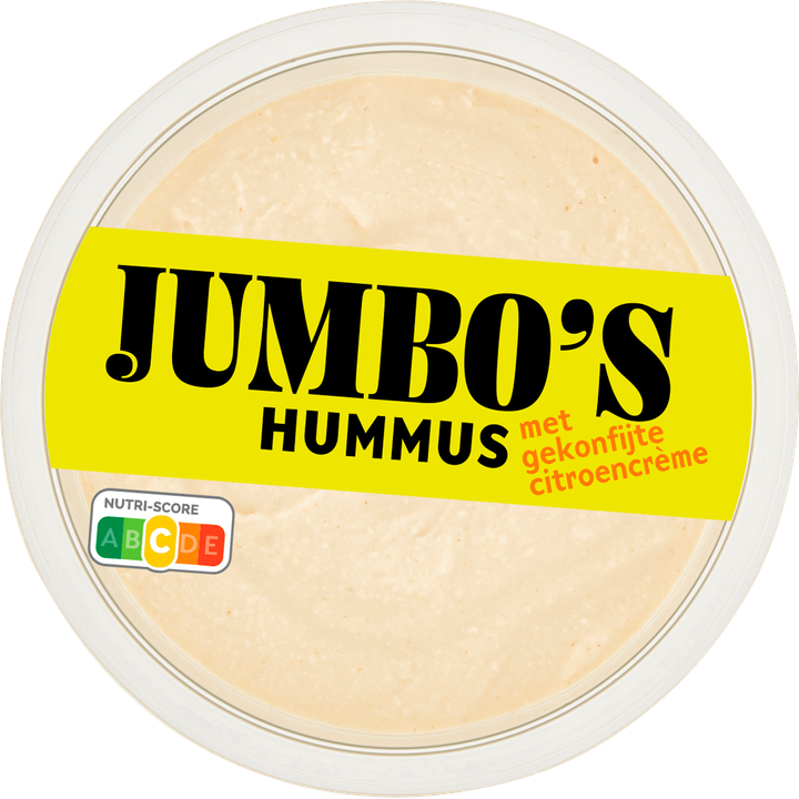 Hummus met Gekonfijte Citroencrème