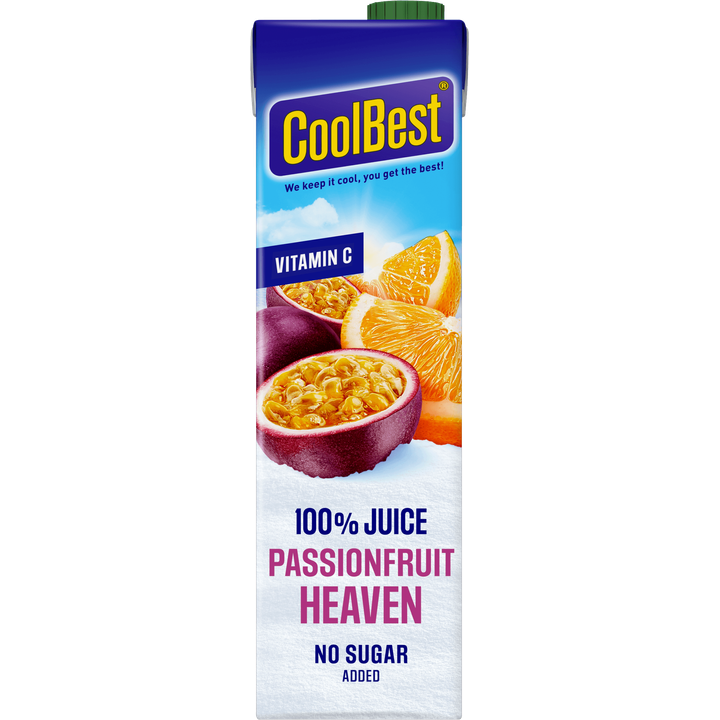 CoolBest 100% Juice Passionfruit Heaven 1 L