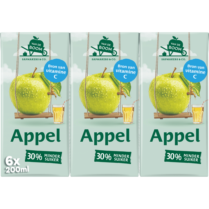 Appel 6-pack 0,2 L