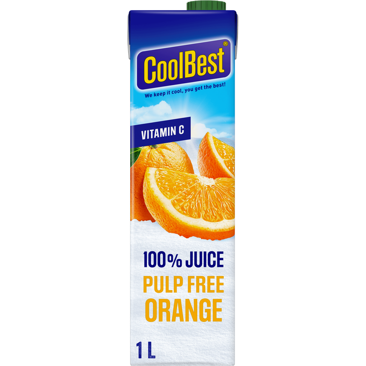 CoolBest Pulp Free Orange 1 L