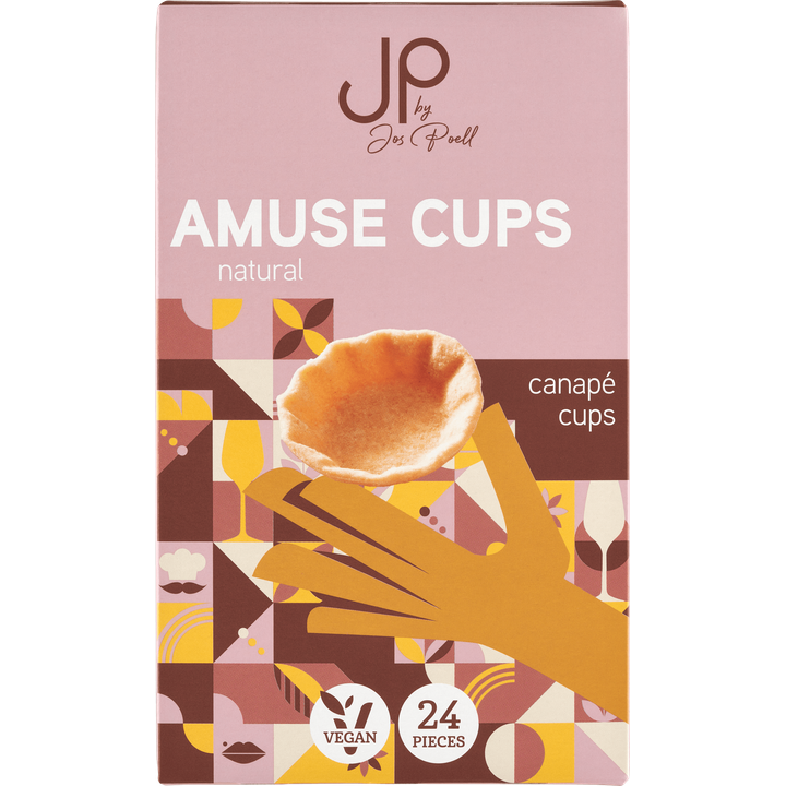 JP by Jos Poell Amuse cups Natural 72 g