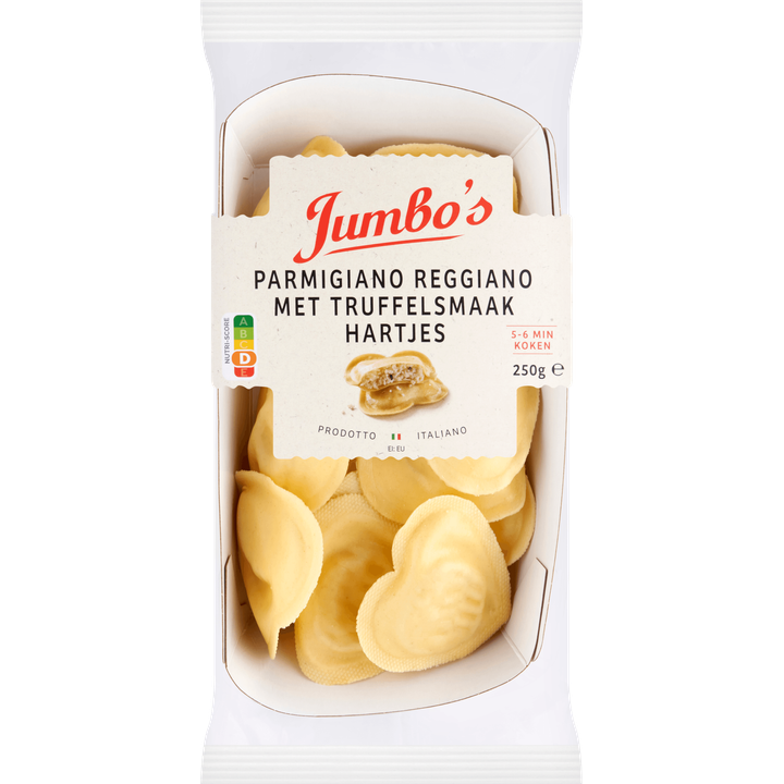 Verse Pasta Hartjes Parmigiano Reggiano met Truffelsmaak