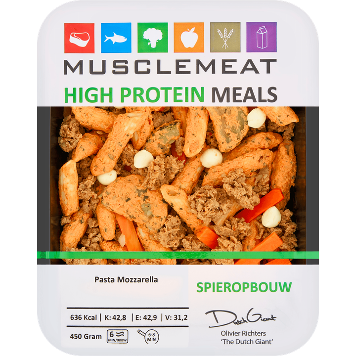 High Protein Meals Pasta Mozzarella