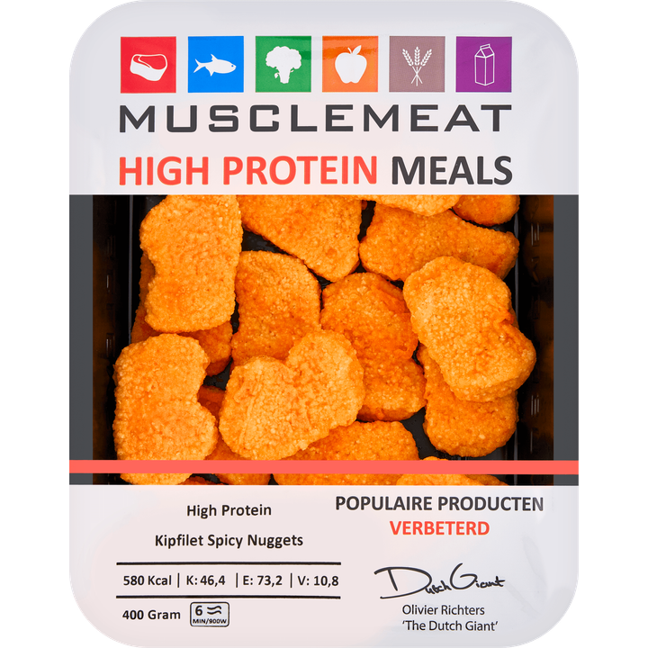 High Protein Meals High Protein Kipfilet Spicy Nuggets