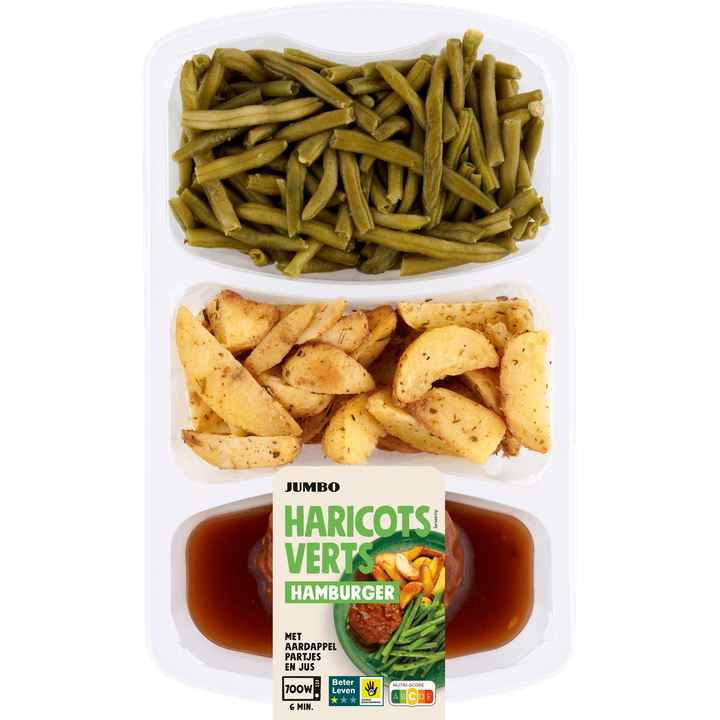 Haricots Verts met Hamburger