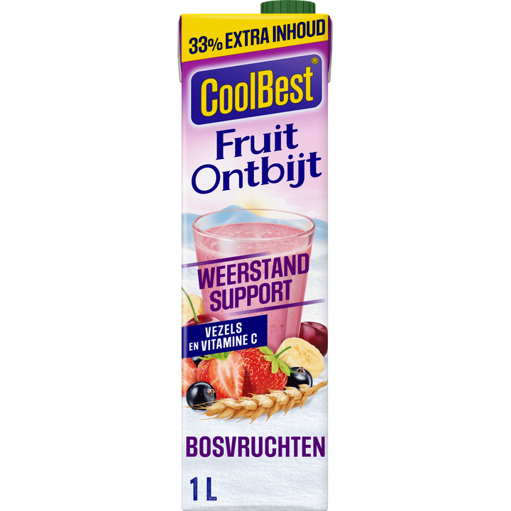 CoolBest Fruit Ontbijt Bosvruchten 1 L