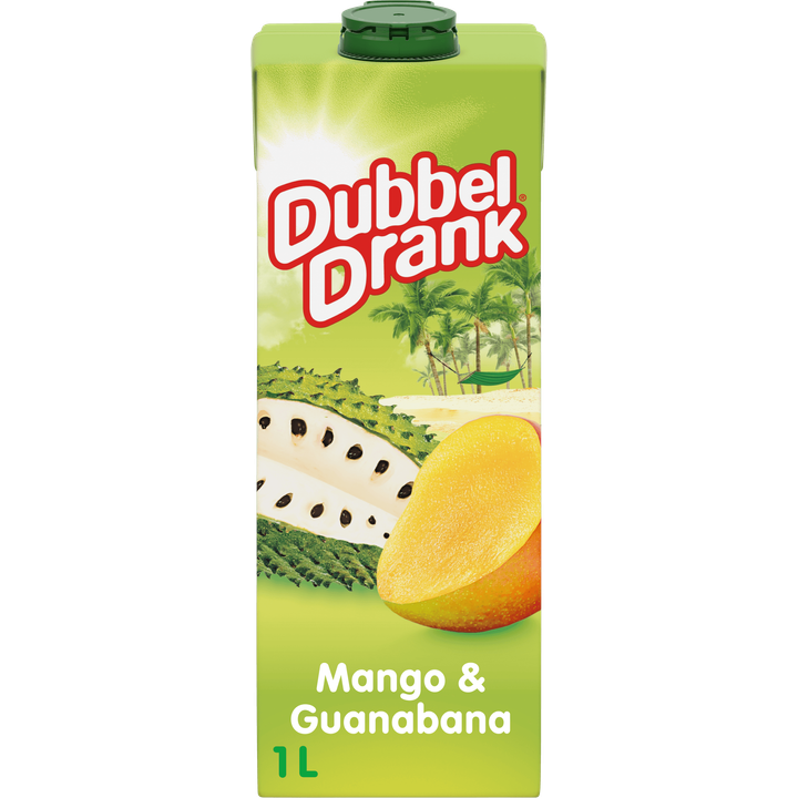 DubbelDrank Mango & Guanabana met Appel 1 L
