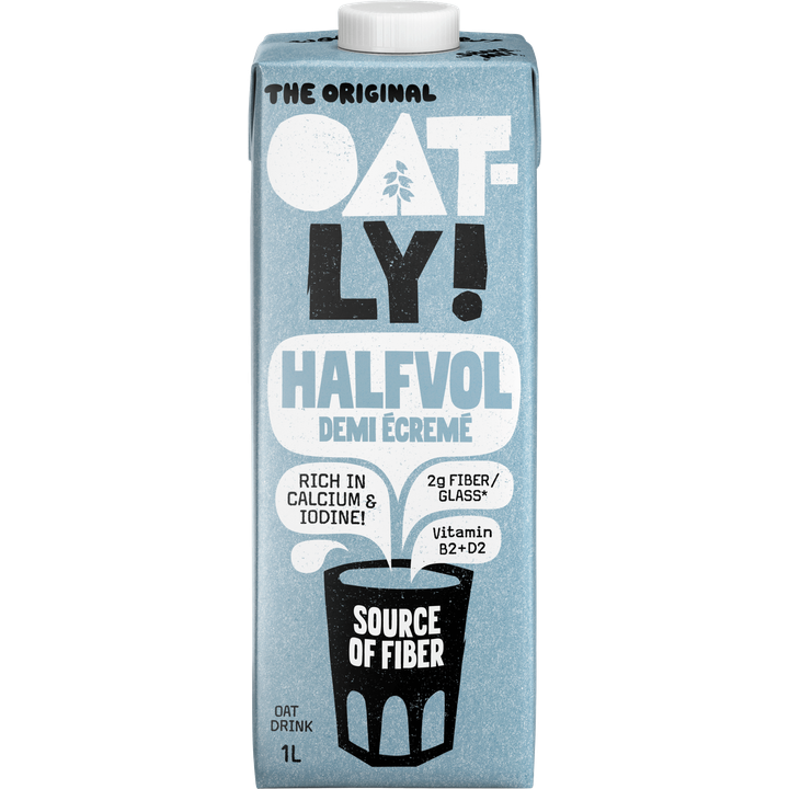 Oatly! The Original Halfvol Haver 1 L