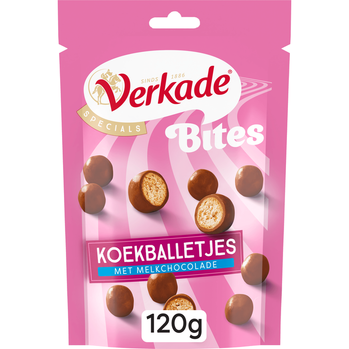 Bites Koekballetjes met Melkchocolade