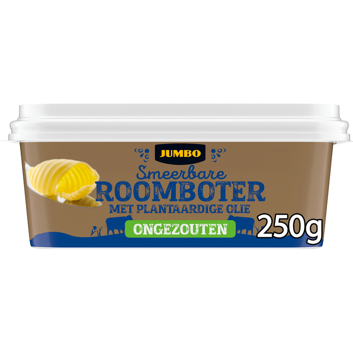 Smeerbare Roomboter met Plantaardige Olie Ongezouten
