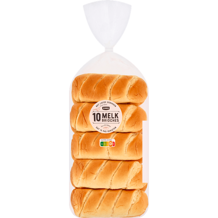 Melk Brioches 10 Stuks