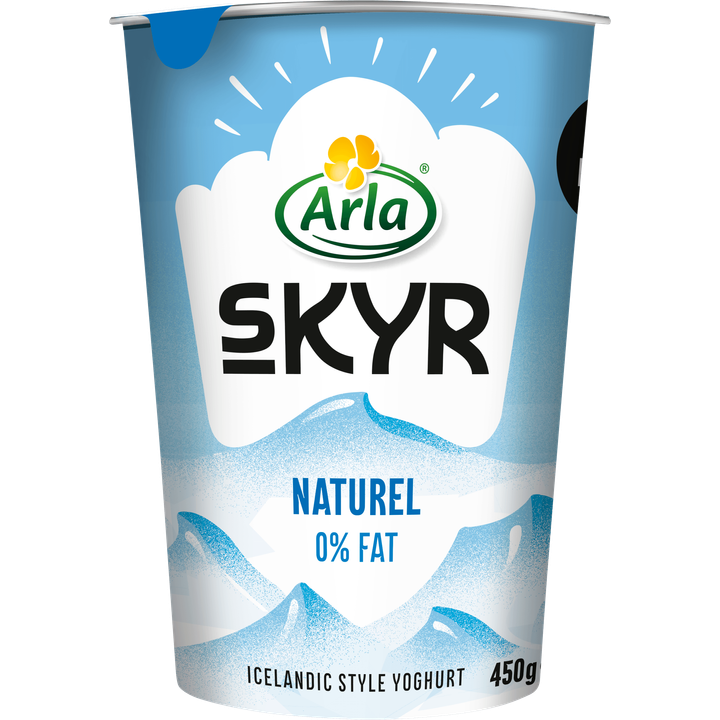Arla Skyr Naturel Yoghurt 0% vet 450g