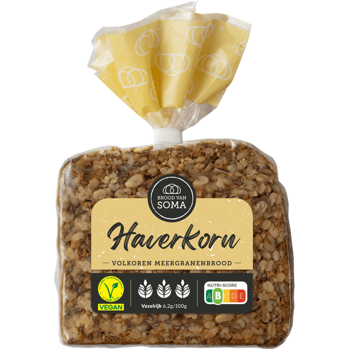 Brood van Soma Haverkorn Volkoren Meergranenbrood 400 g