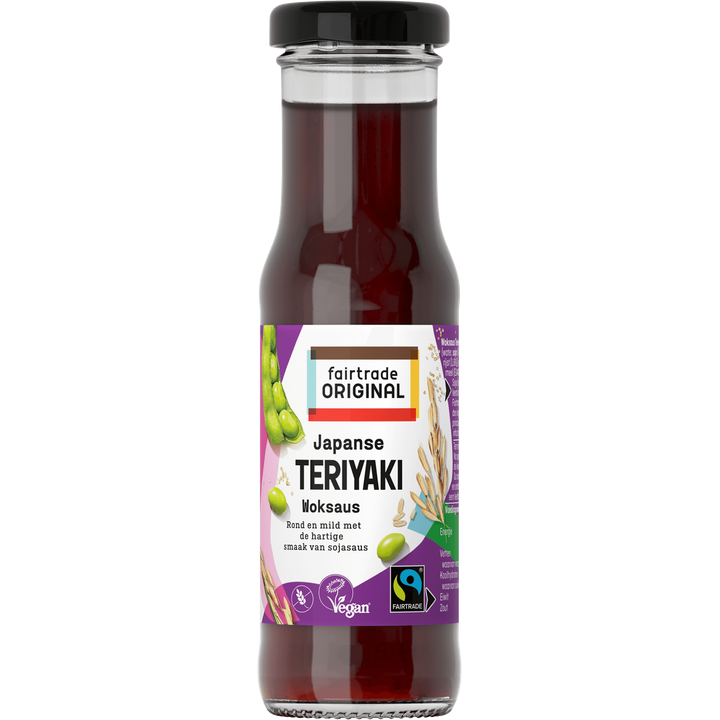 Fairtrade Original Japanse Teriyaki Woksaus 180 g