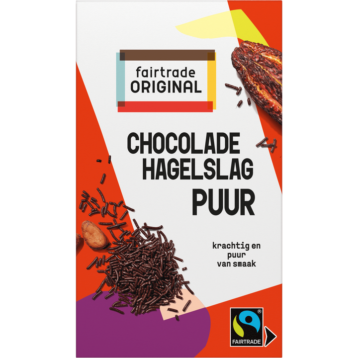 Fairtrade Original Chocoladehagelslag Puur 380 g