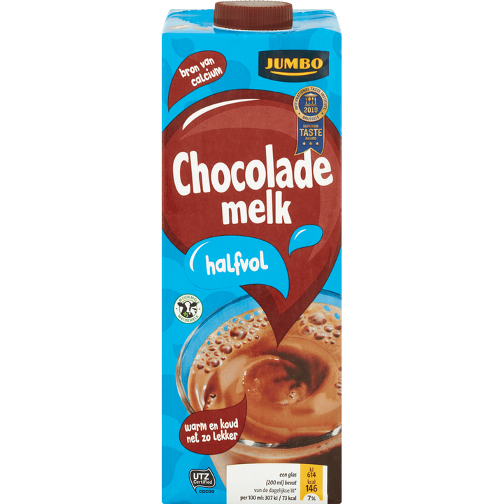 Chocolademelk Halfvol