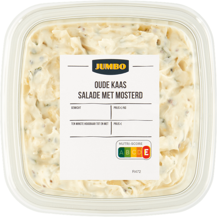 Oude Kaas Salade met Mosterd
