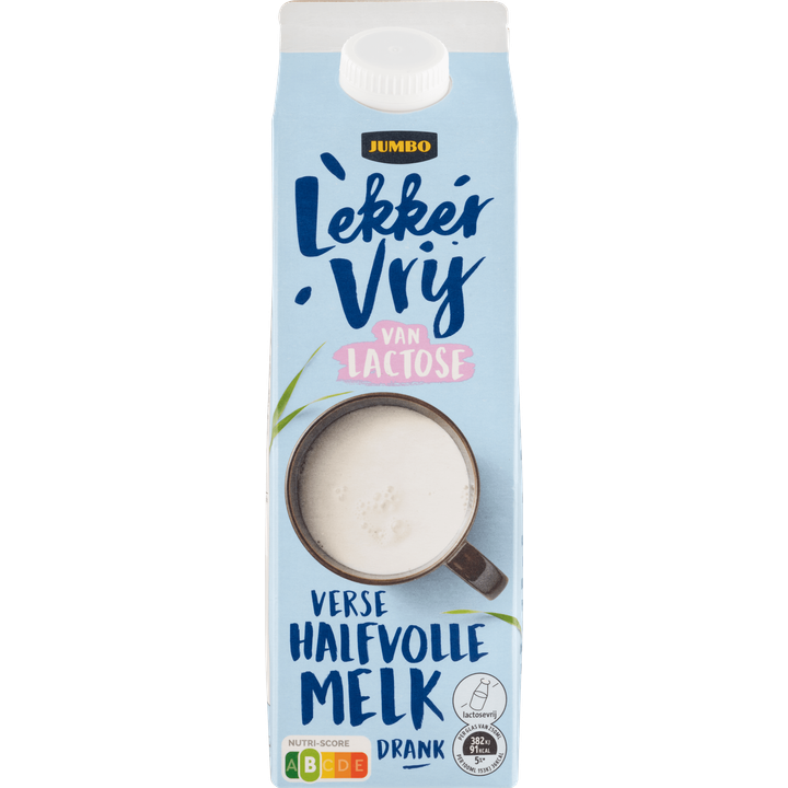 Lekker Vrij van Lactose Verse Halfvolle Melkdrank