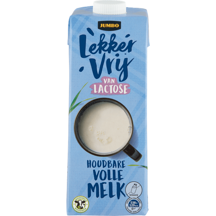 Lactosevrije Houdbare Volle Melk
