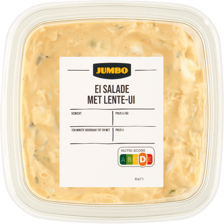 Ei Salade met Lente-Ui