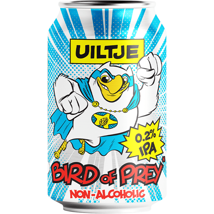 Uiltje Bird of Prey Non-Alcoholic 0,2% IPA Bier Blik 330 ml