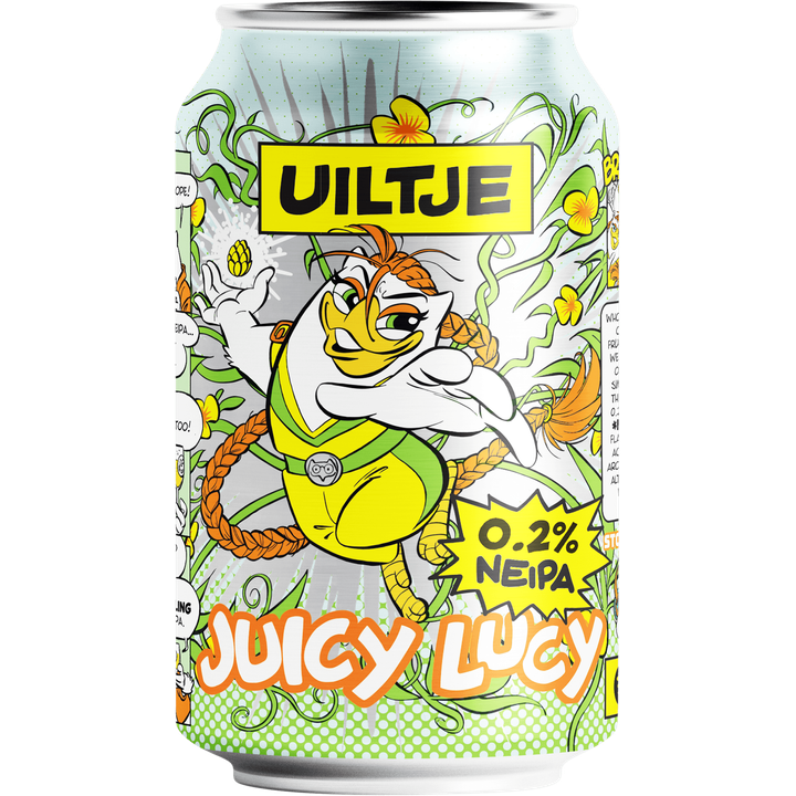 Uiltje Juicy Lucy 0.2% Neipa Bier Blik 330 ml