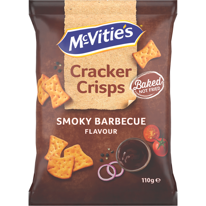 McVitie's Cracker Crisps Smoky Barbecue Flavour 110g