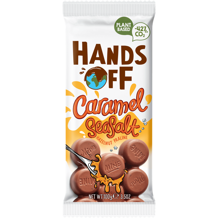 Hands off my chocolate Hands Off Caramel SeaSalt Hazelnut Praline 100 g