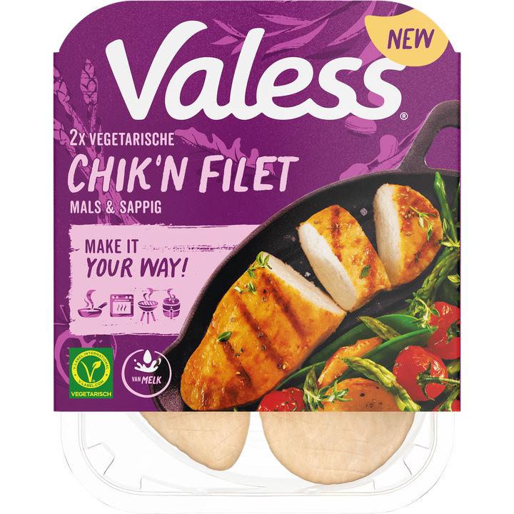 Valess Vega Kip Chik'n Filet 2 stuks 180g