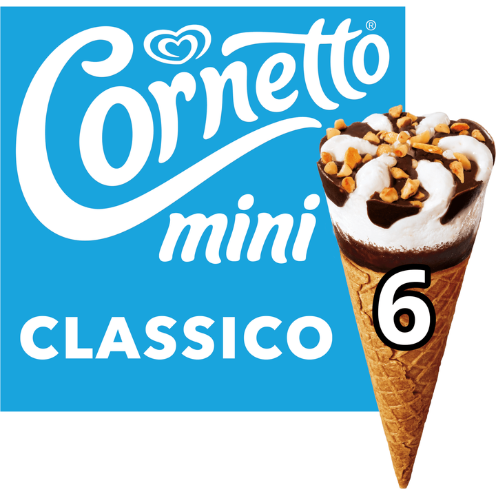 Cornetto Ijshoorntje Mini Classico 6 x 60 ml