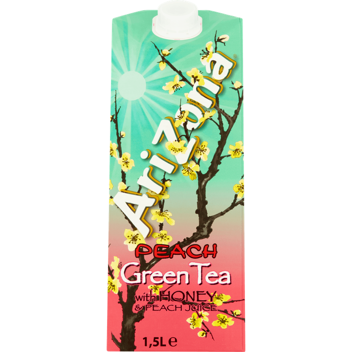 Arizona Green Tea with Honey & Peach Juice 1,5 L