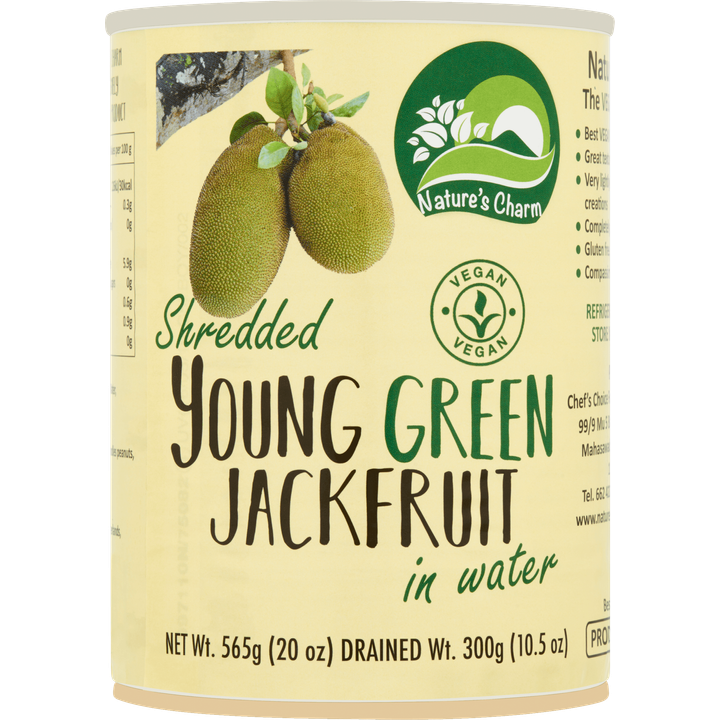 Nature's Charm Shredded Young Green Jackfruit in Water 565 g