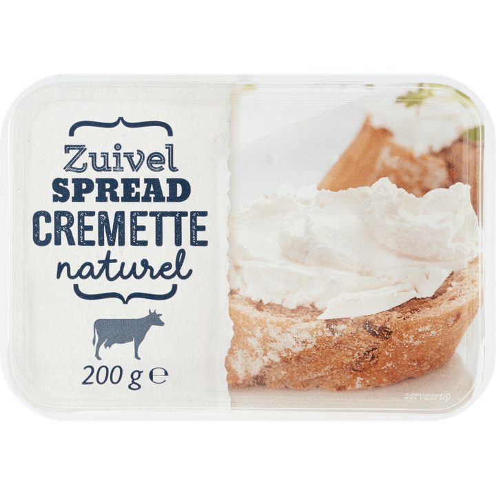 Cremette Zuivelspread Naturel 200 g bestellen? | Jumbo