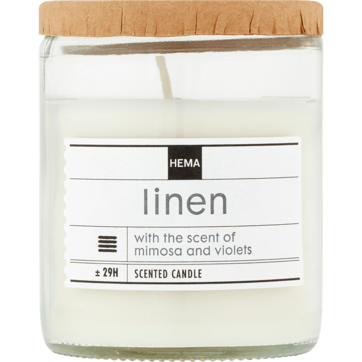 Geurkaars Linen