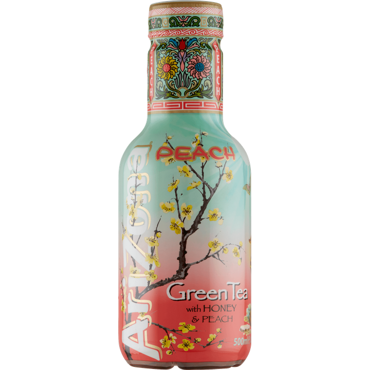 AriZona Green Tea met Honing & Perzik 500 ML