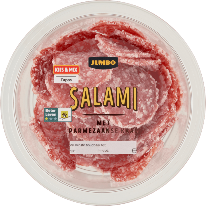 Salami met Parmezaanse Kaas