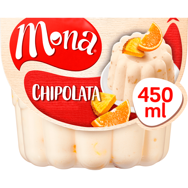 Chipolata Pudding met Stukjes Tropisch Fruit